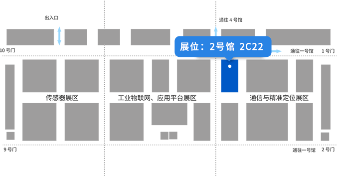 展会摊位图